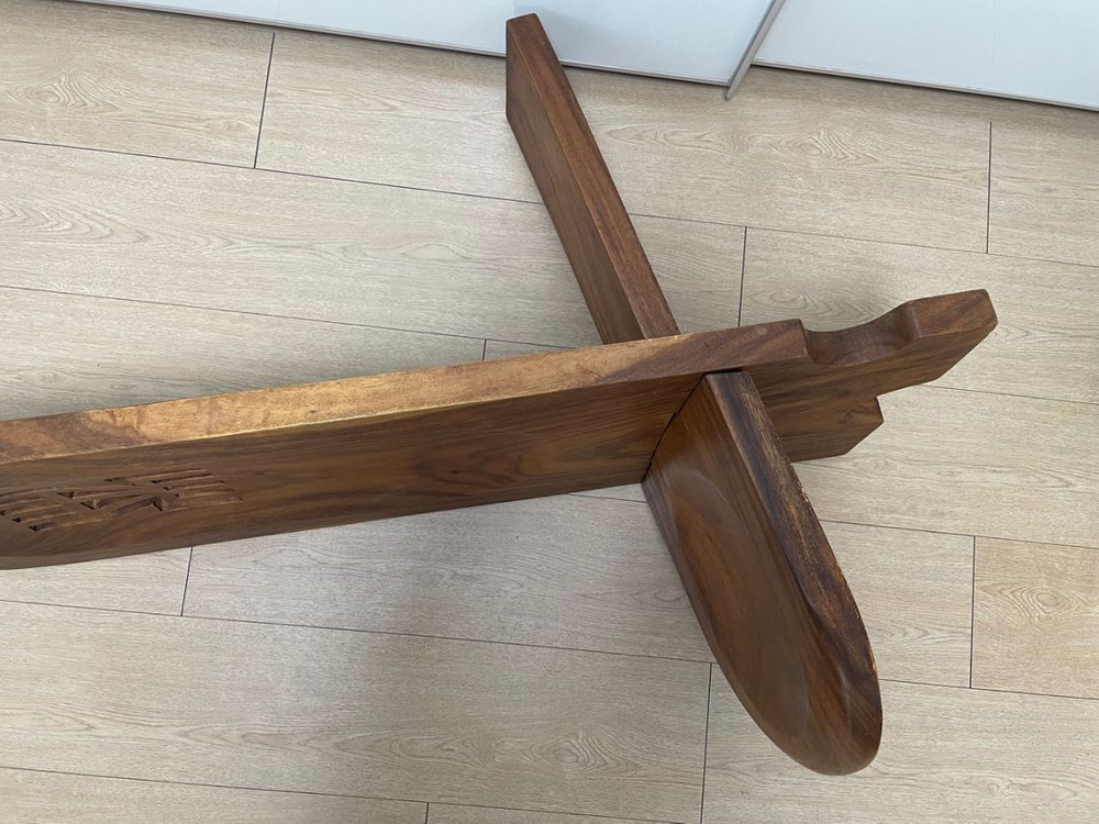 통원목 조립 장식 의자--9