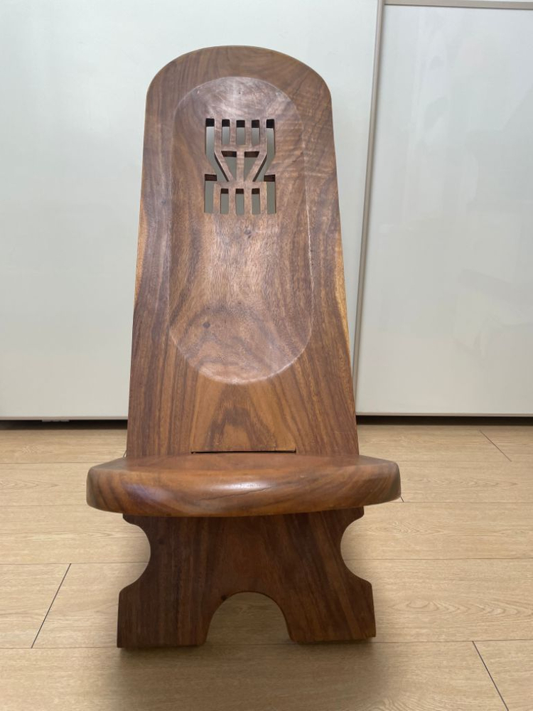 통원목 조립 장식 의자--4