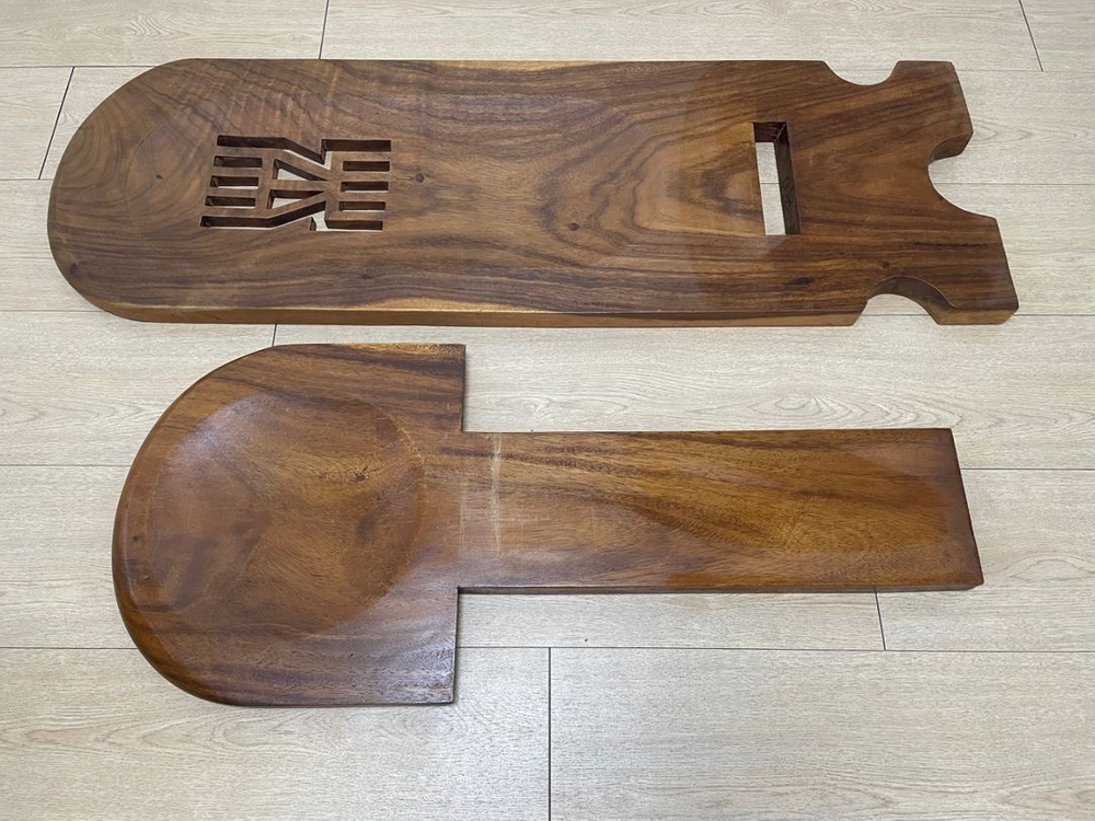 통원목 조립 장식 의자--7