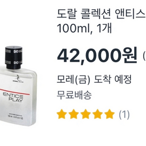 도랄 콜렉션 앤티스 플레이 향수 100ml