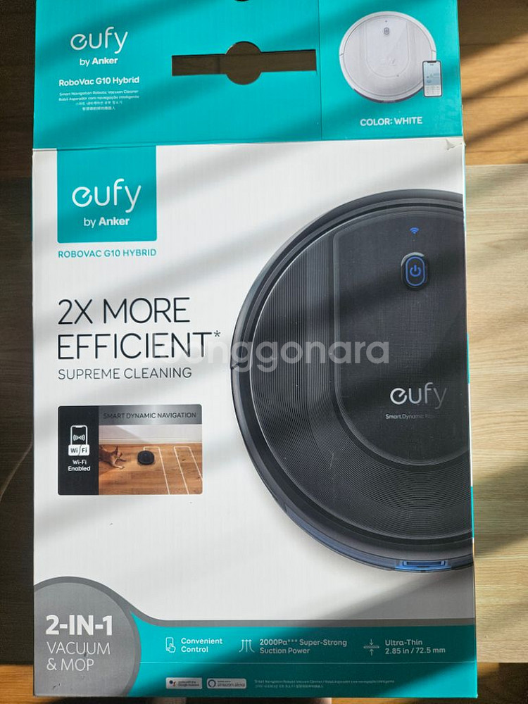 eufy G10 하이브리드 로봇 청소기--3