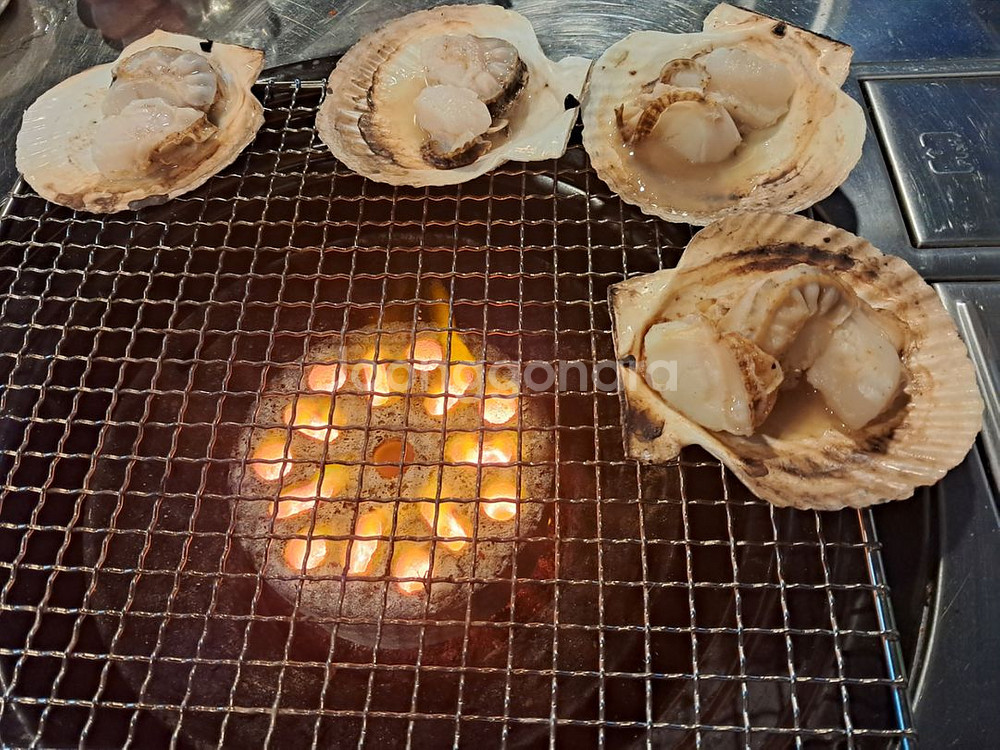 업소용 부탄가스 로스타테이블세트 조개구이 착화식 농--4