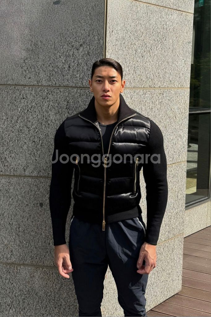 상태S급) 라피나토 니트패딩 52사 판매--3