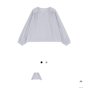 유제(yuje) silky shirring blouse