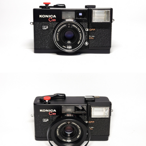 KONICA C35 EF. 필름카메라. 정상작동. 깨끗