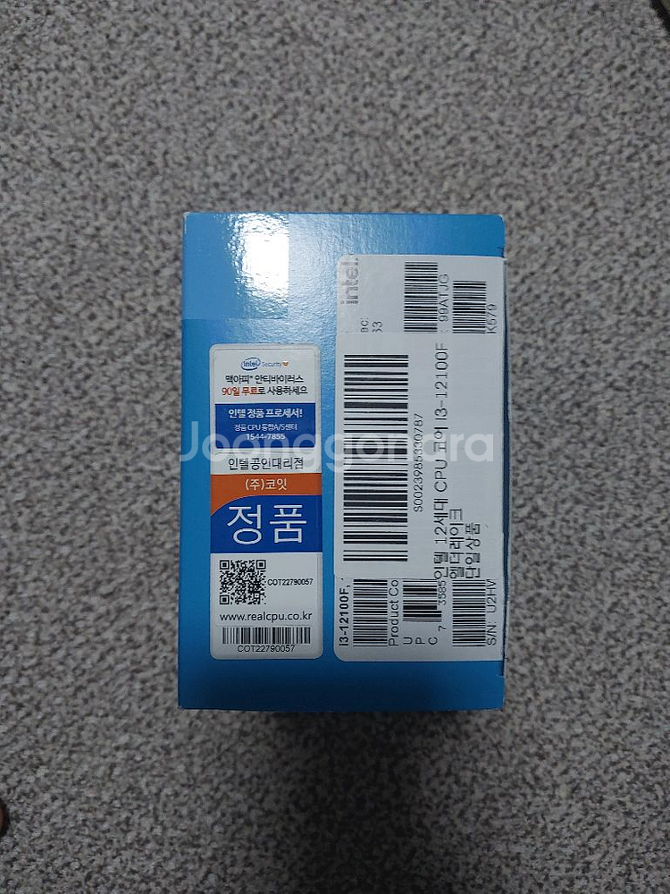 아스수스 메인보드 + 12세대 i3 CPU--5