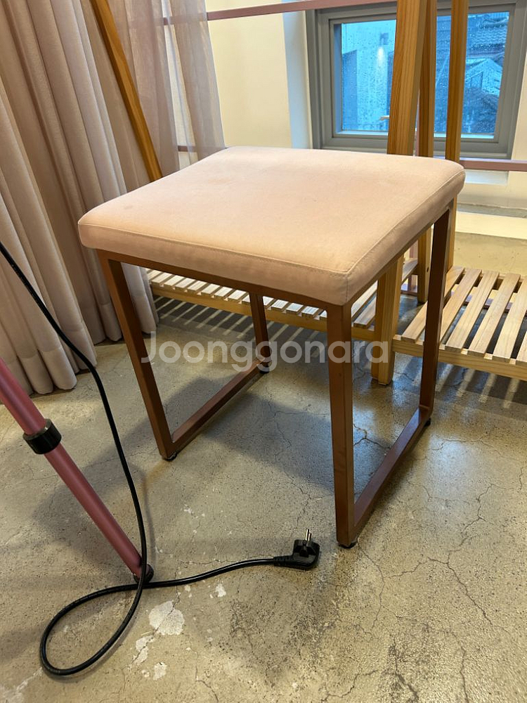 라쏨 LED 조명 수납화장대 마이퍼펙트데이 + 의자--7