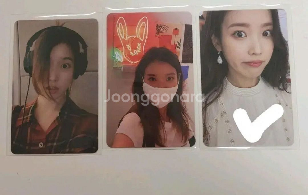 포카포함 아이유 포카 홀더 13주년--1