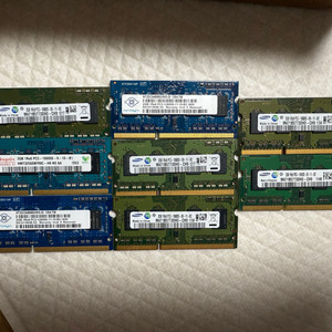 ddr3 2gb 8개 노트북용 일괄