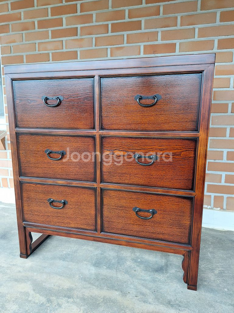 고가구 앤틱6서랍장--1