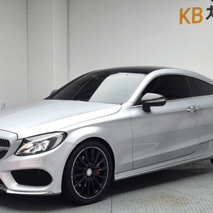 @벤츠 c쿠페 43amg 세미튜닝 썬루프 16년식차량