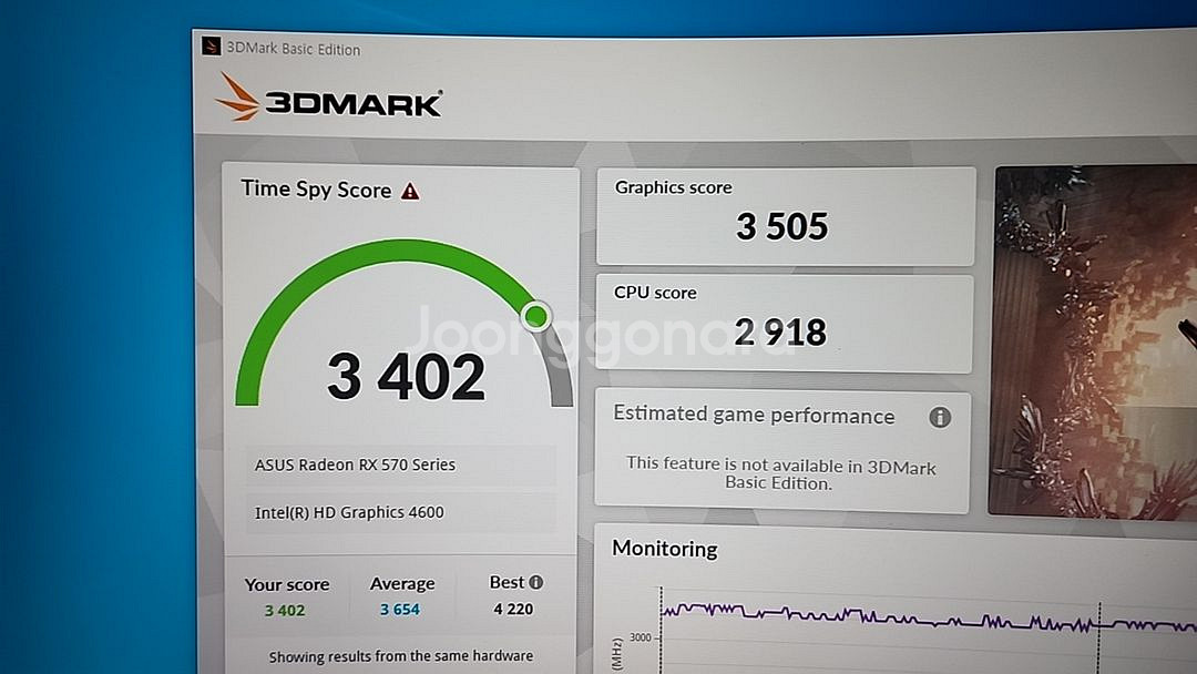 [안성] 4590 RX570 간단 게이밍용 세컨용 컴퓨--4