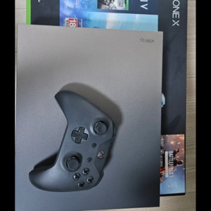 엑스박스 XBOX ONE X 골드에디션 팝니다.