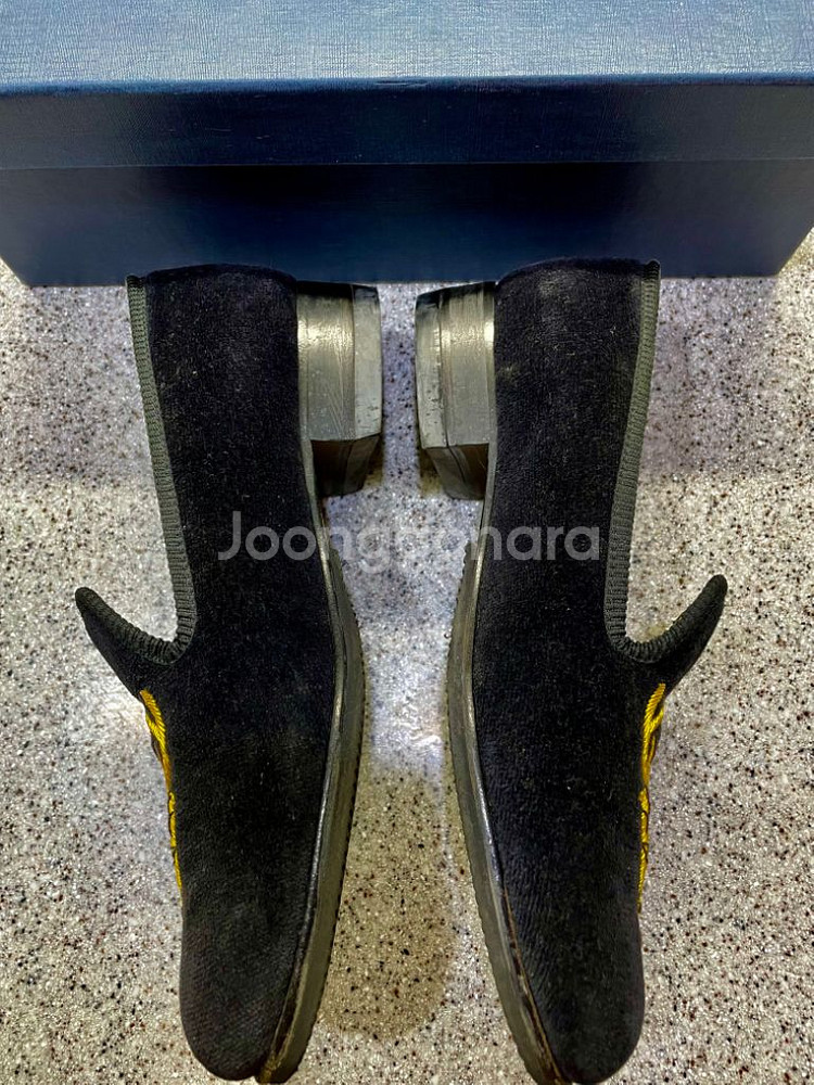 헤링슈 사슴 벨벳슬리퍼 7.5F--6