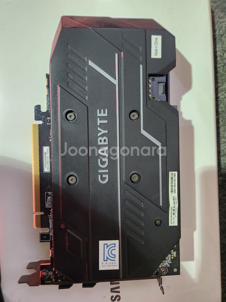 그래픽<715>rtx2060 6g gigabyte a급--1