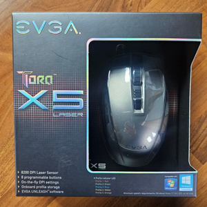 evga torq x5l 게이밍 마우스