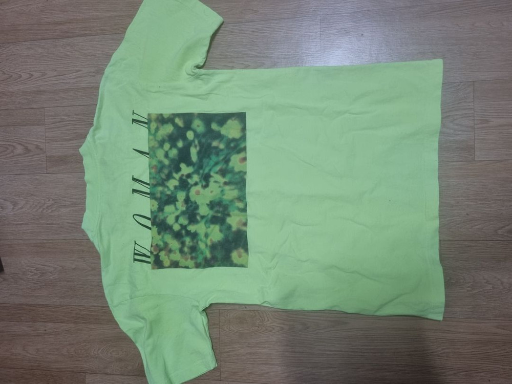 오프화이트 여성 반팔티--1