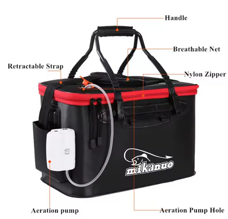 낚시 밑밥통 50cm. 바칸.새우통.삐꾸통.크릴통 이미지