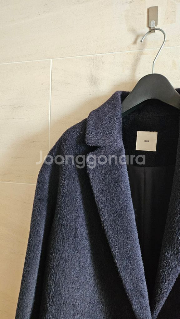 (정품) 구호 피아첸차 베이비 라마 코트--2