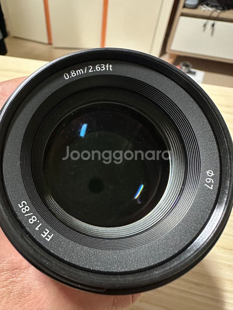 소니 85mm 단렌즈 sel85f18 팝니다--1