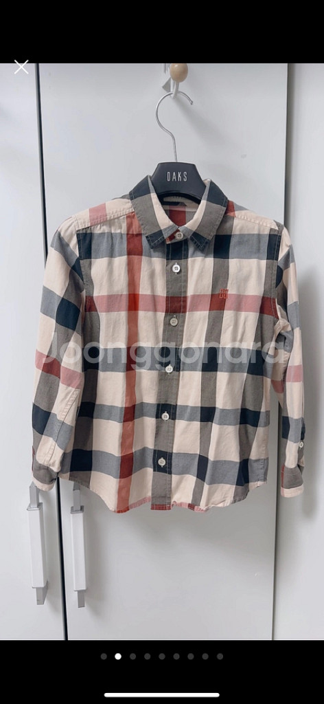 닥스셔츠남방120 닥스키즈원피스 110 닥스남매룩--2