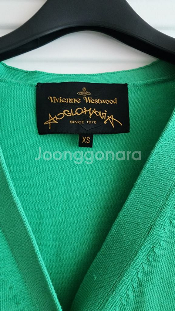 비비안웨스트우드 앵글로매니아 견장 가디건 XS--2