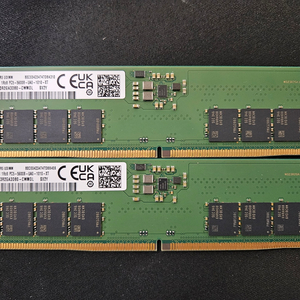 [창원]삼성 ddr5 16g 5600 두장 판매합니다.