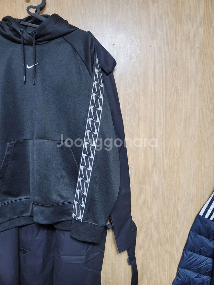 나이키 우먼스 로고테이프후디 95--1