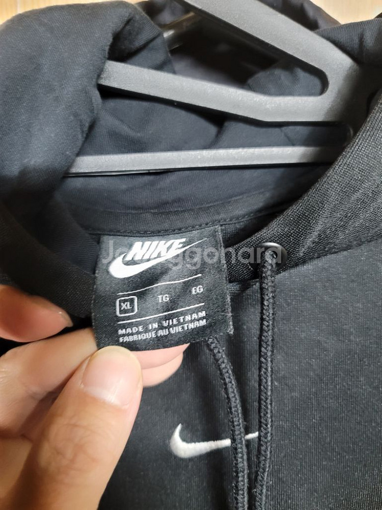 나이키 우먼스 로고테이프후디 95--2