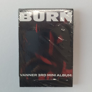 VANNER 배너 미니3집 BURN 플브 앨범 미개봉