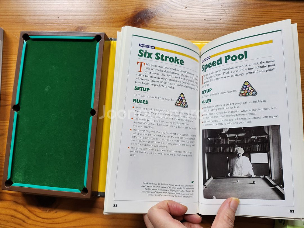 어린이용 영어로된 책들 및 당구게임 포켓북--4