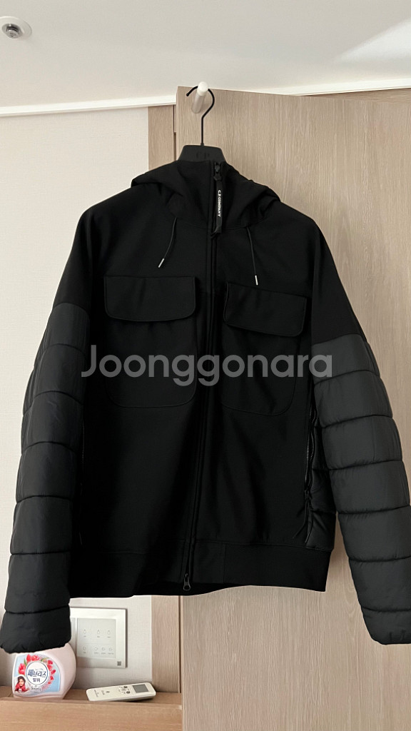 CP 컴퍼니 고글 후드 패딩 자켓 XL--3