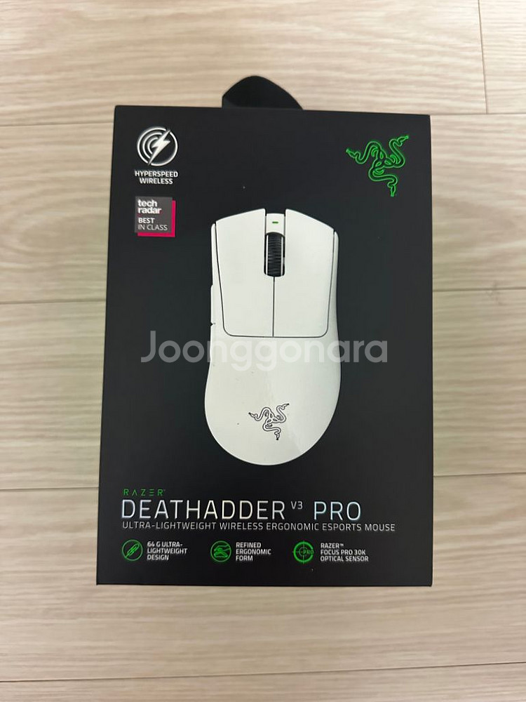 (공홈구매) 데스에더 v3 pro 데브삼 화이트--1