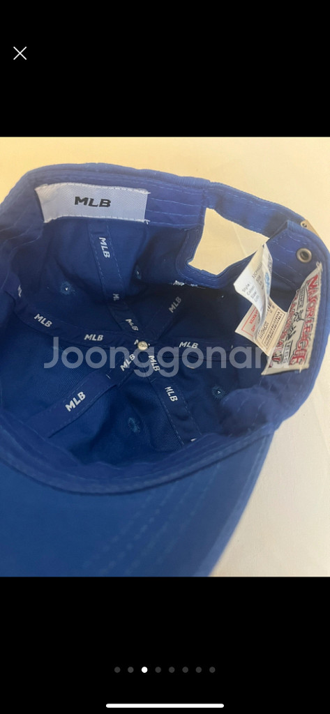 MLB키즈모자 (거의 새것)--2