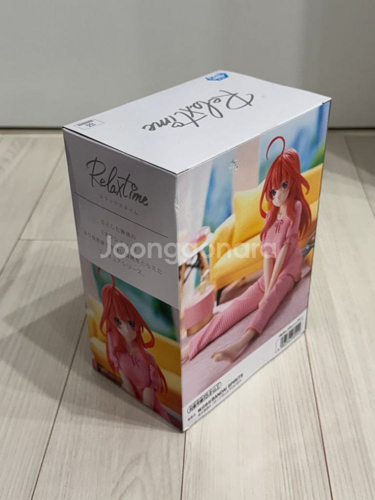 오등분의신부 릴렉스타임 나카노 이츠키 피규어--1