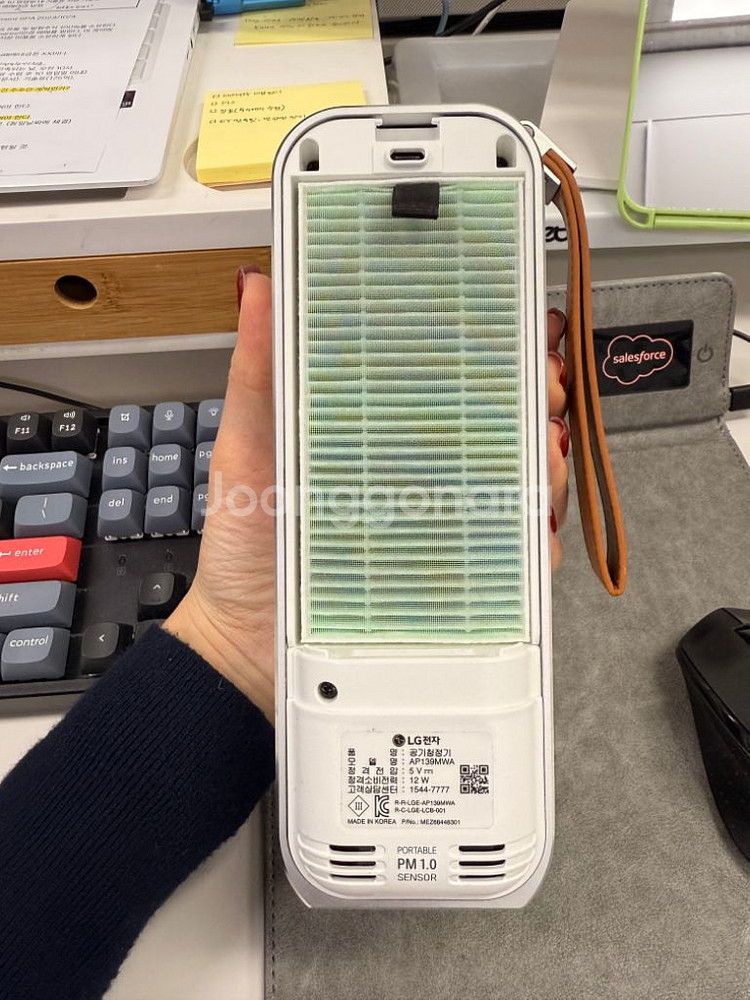 LG 퓨리케어 휴대용 공기청정기--4