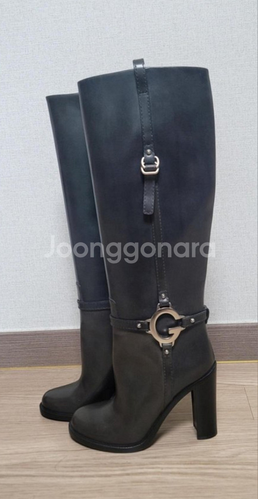 GUCCI(구찌) 정품 가죽 롱부츠 230 ~ 235--1