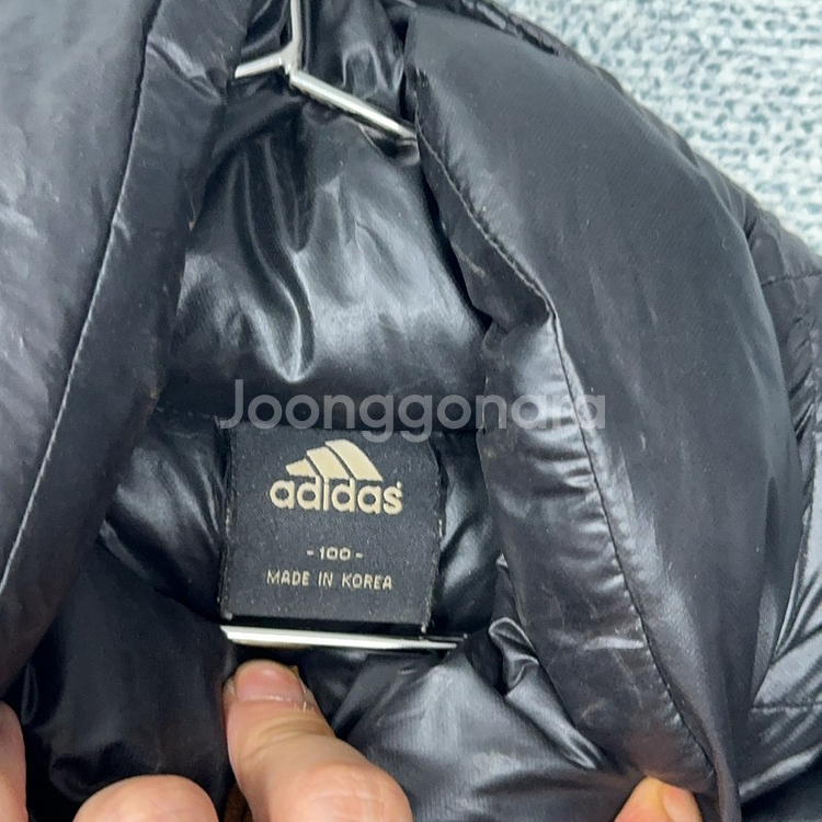 아디다스 인터밀란 로고 다운 패딩 점퍼 100--4