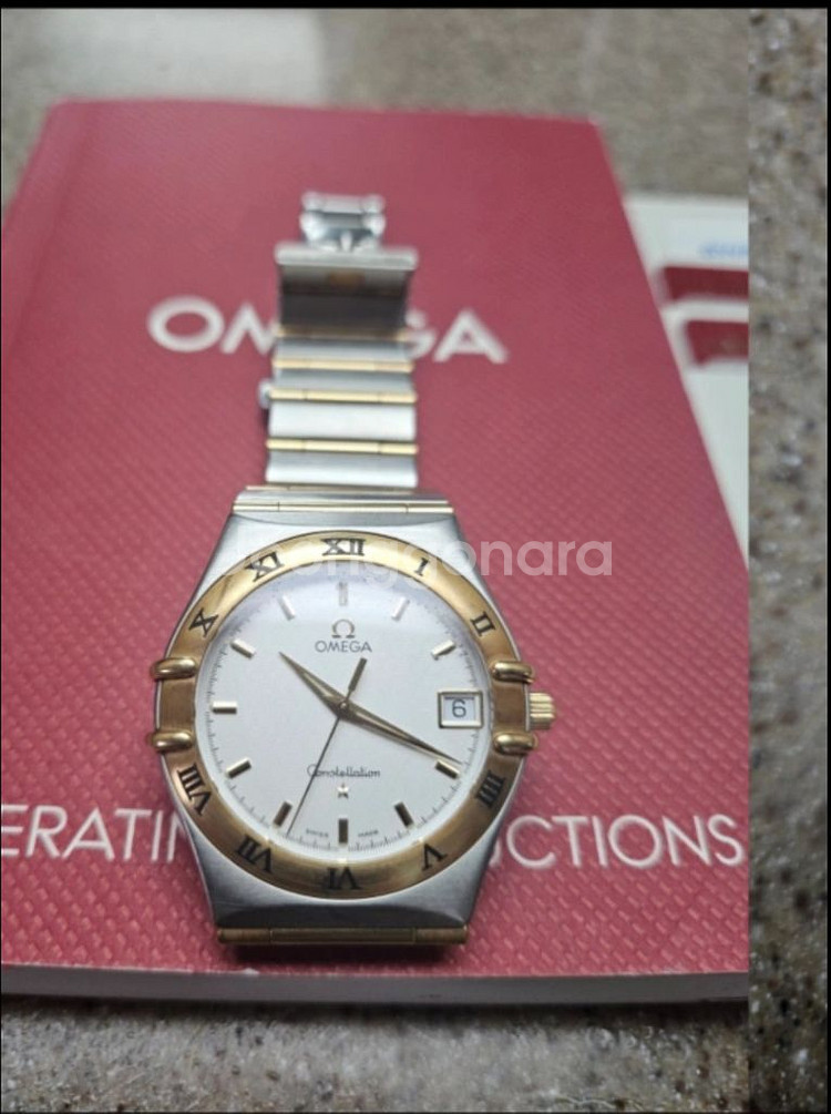 오메가 컨스틸레션 34mm 18k 골드--3