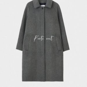 원모어띵 그레이 코트 PORTU COAT