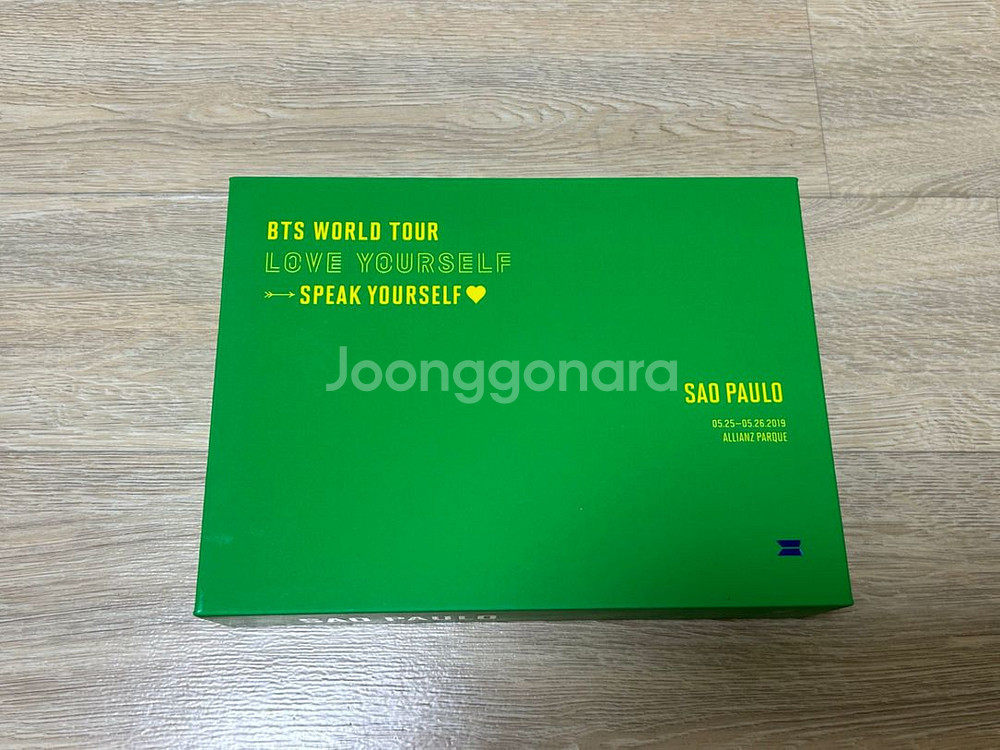 방탄 스픽콘 브라질 상파울루 디비디 (북마크 정국)--2