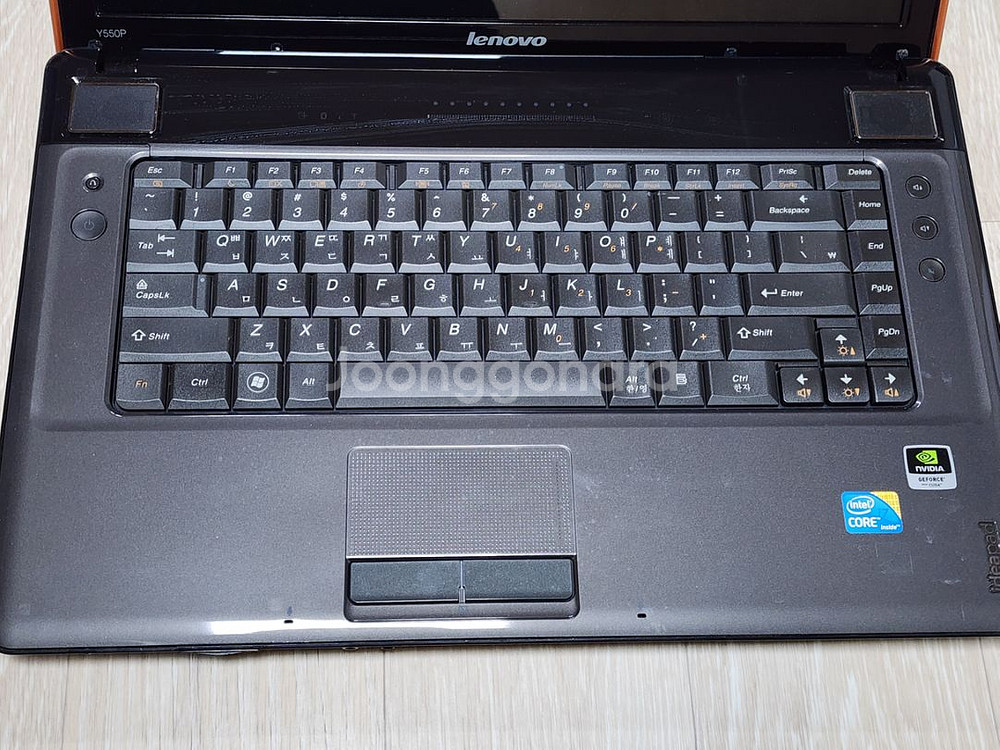 레노버노트북 y550p 부품용으로 팝니다--2