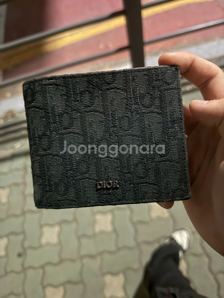 디올 오블리크 반지갑--0