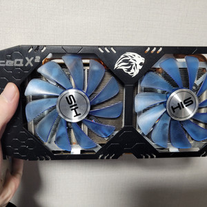 HIS RX580 8GB 그래픽카드