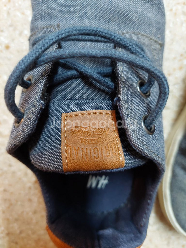 H&M 키즈 남아로퍼 남아슬립온 남아구두 초등학생구두--5