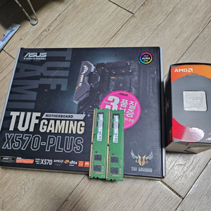 5800x3d +X570 tuf gaming +16G램