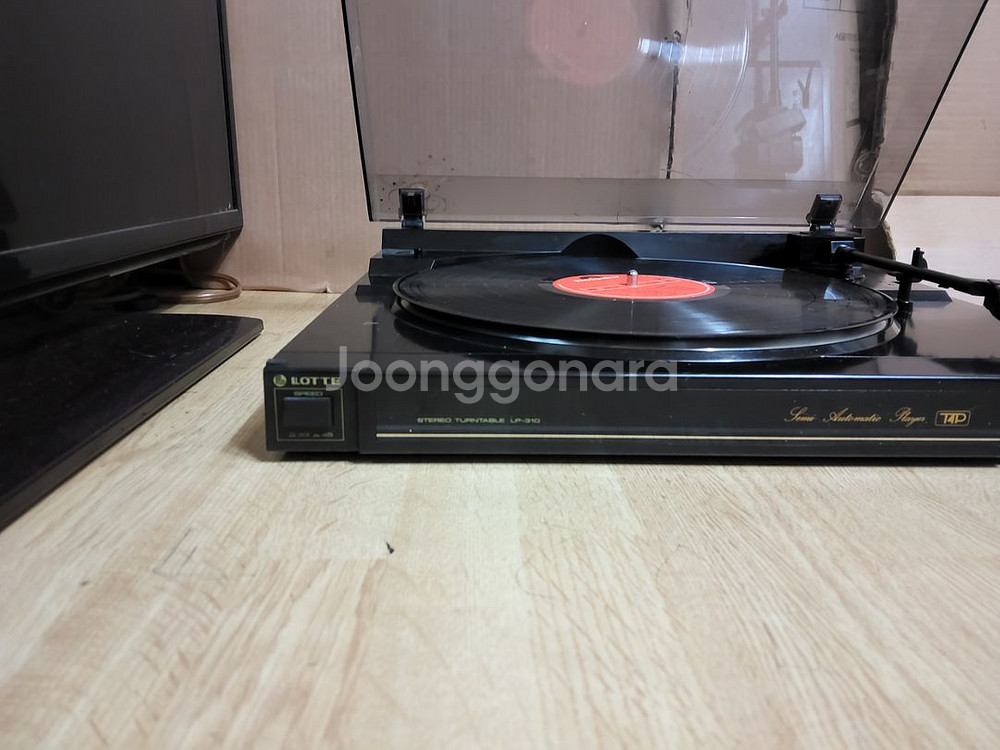 롯데 LP 턴테이블 LP-310 2호 (오디오 앰프 음--2