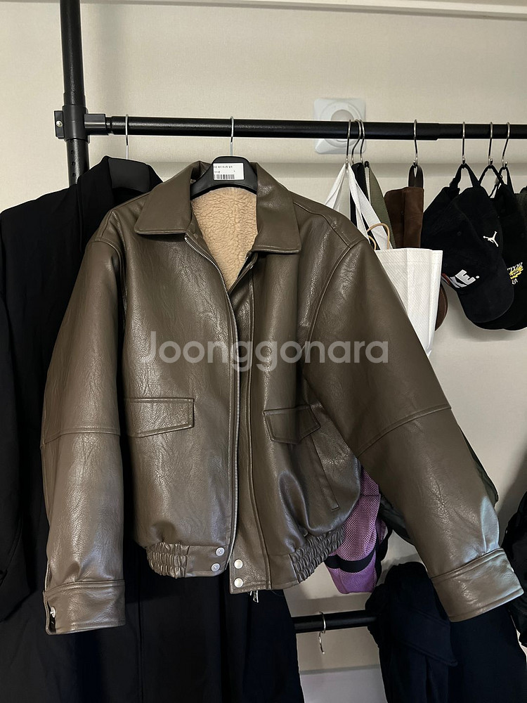 라지 ) 라퍼지스토어 무스탕 자켓--1