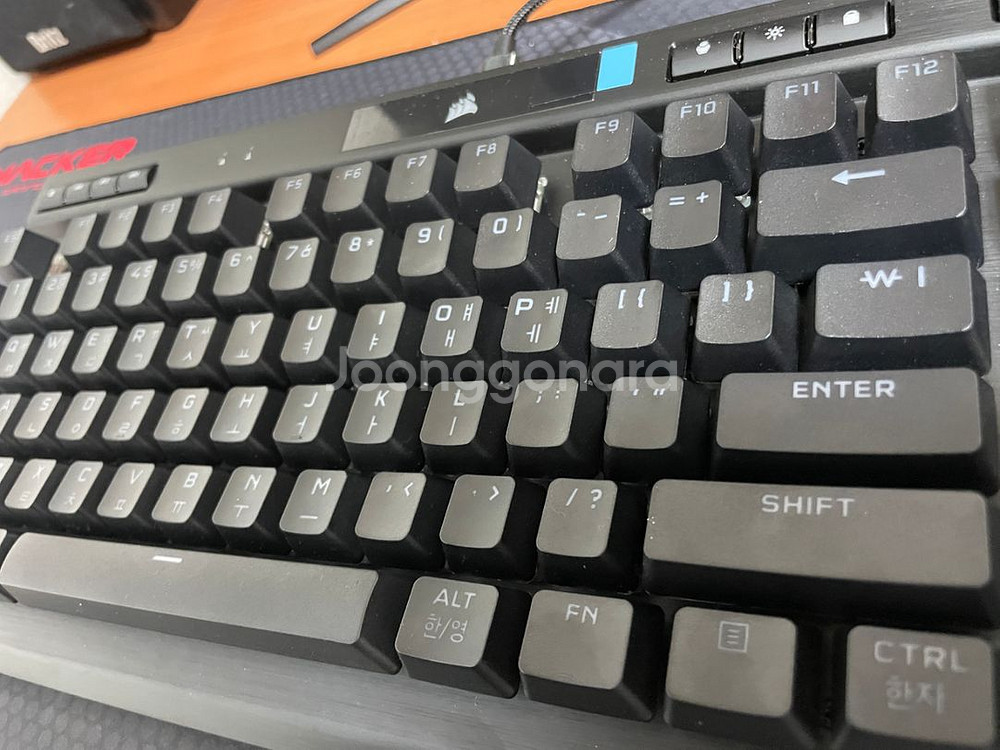 커세어 K70 RGB TKL 적축 키보드(1달 사용)--4