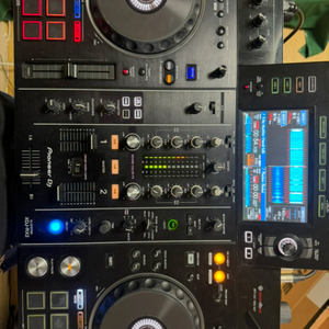 Xdj rx2+덱가방+cr4스피커+젠하이저 헤드셋 팜